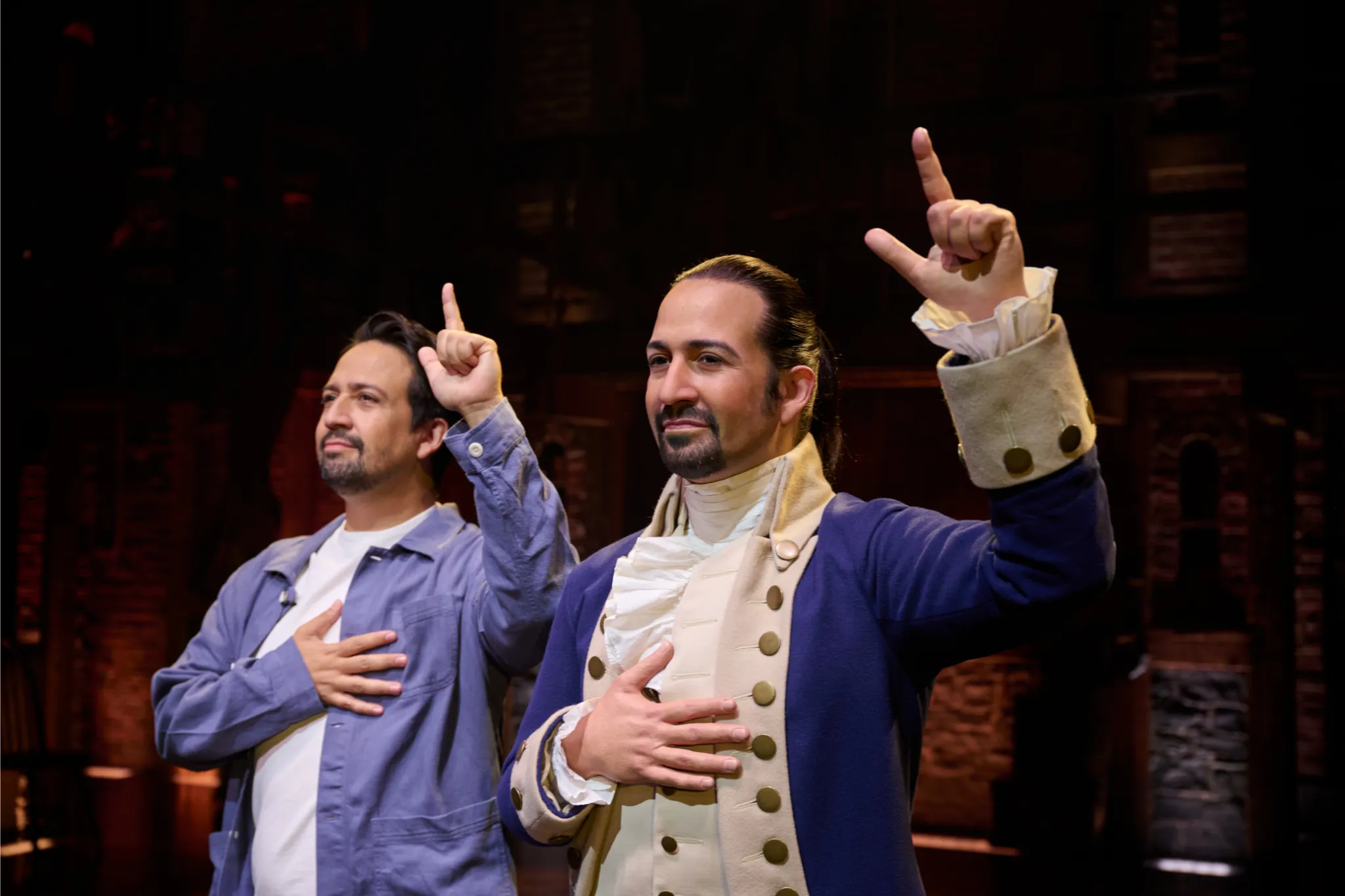 History Has Its Eyes on Lin-Manuel Miranda as He Reveals His Wax Figure at the Richard Rodgers Theatre—With Jimmy Fallon as Emcee
