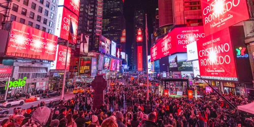 Ronaldo Times Square Takeover 1