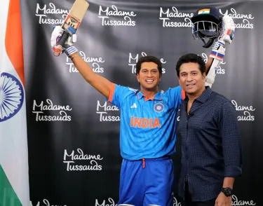 Sachin Tendulkar Madame Tussauds 1 Credit ICC Gettyimages
